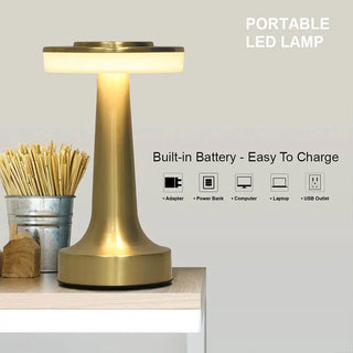 Retro Bar LED Table Lamp in 3 styles