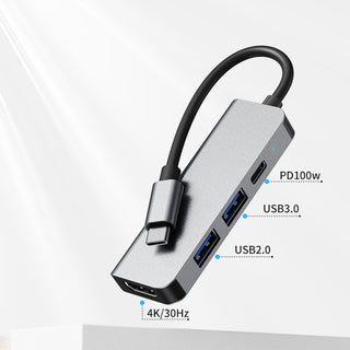 Six - in - one Docking Station Usb C Hub3.0 Applicable To MacBook Notebook Type - c Docking Station - Hstrends