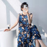 Navy rouge flower