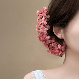 Pink Mist Flower Fairy~Starry Sky Hairpin, Sweet And Elegant Ancient-Style Hairpin,