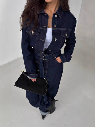 Street Style Denim Loose Casual Jumpsuit