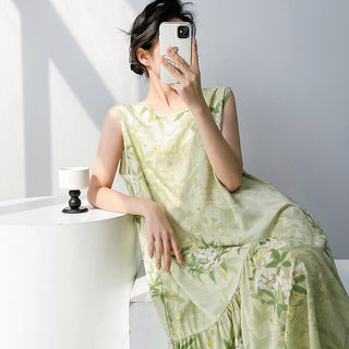 Vest-Style Sleepwear loungewear dress