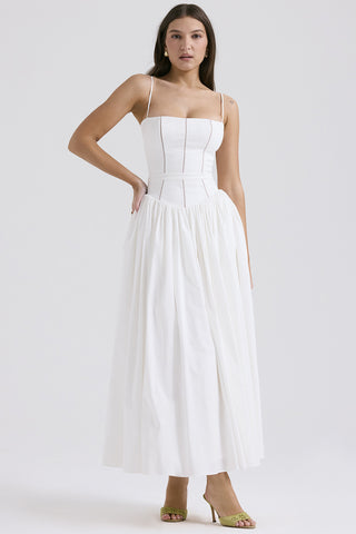 Fairy-Like Elegance,  Slimming Floral Spaghetti Strap Dress