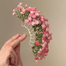 Pink starry hairpin