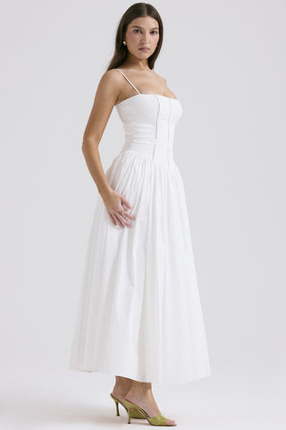 Fairy-Like Elegance,  Slimming Floral Spaghetti Strap Dress