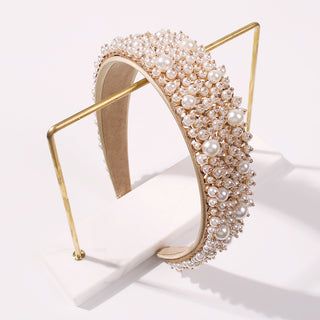 Full Of Diamonds Braided Crystal Headband