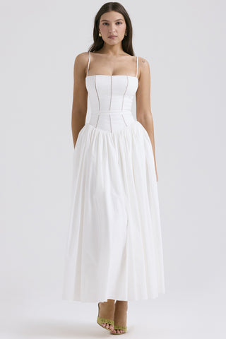 Fairy-Like Elegance,  Slimming Floral Spaghetti Strap Dress