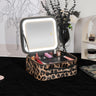 [Small leopard print model] Full screen mirror + LED fill light