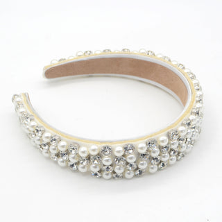 Full Of Diamonds Braided Crystal Headband