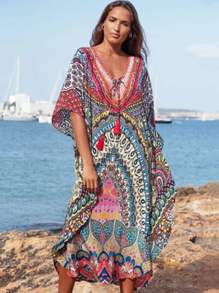 Boho Printed Summer Dress