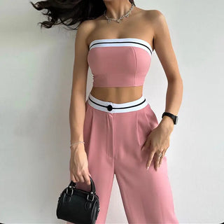 Strapless Activewear Matching Set