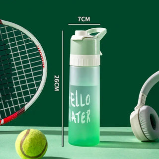 BPA free 700ml Water Bottle for Girls Outdoor Sport Fitness Water and Spray Bottle