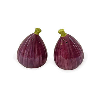 Salt & Pepper Pots Fig Shaped