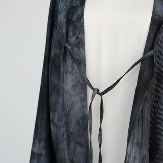 Tie-dye Printed Kaftan Robe Cardigan style Kimono Abaya dress