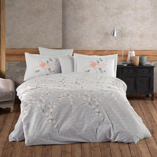 Hobby Missy Gray - Poplin Double Duvet Cover Set 4pc