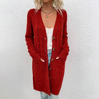 Chic Knit Long cardigan for Effortless Elegance