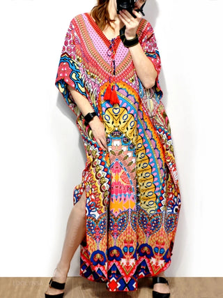 Boho Printed Summer Dress