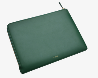 Deep Emerald Green Laptop Sleeve