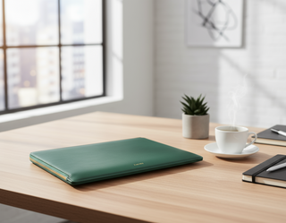 Deep Emerald Green Laptop Sleeve