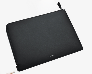 Phantom Black Saffiano Laptop Sleeve