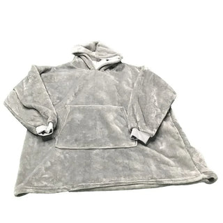 Fleece Sherpa Blanket with Sleeves - Hstrends