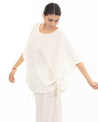 Oversized comfort stretch-jersey top and Relaxed-fit trouser