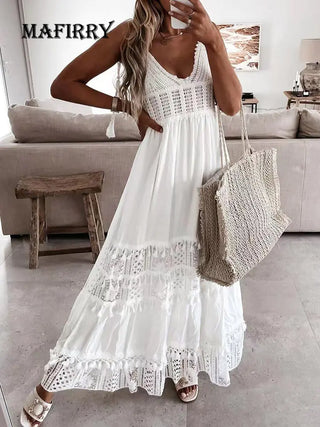Casual Summer Lace Slim Dress