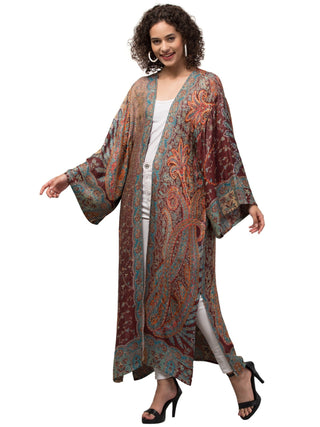 Akya Stitch Kimono Jacket style cover up - Hstrends