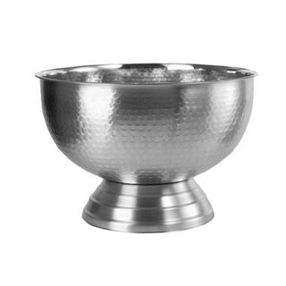 Ankara Silver Hammered Champagne Bowl - Hstrends