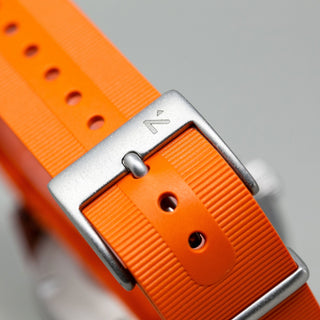 'Atlantic' Dive Watch (40mm) | Flare Orange NATO - Hstrends