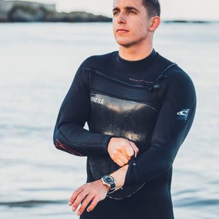 'Atlantic' Dive Watch (40mm) | Seal Black NATO - Hstrends