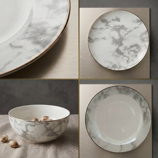 Aurelia 16-Piece Fine Bone China Dinner Set - Hstrends