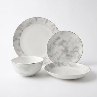 Aurelia 16-Piece Fine Bone China Dinner Set - Hstrends