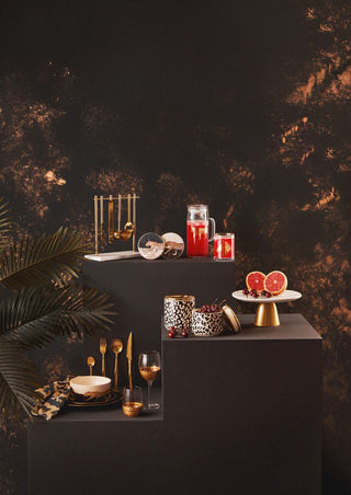 Avie Glow 16 Piece Gold Cutlery Set - Hstrends