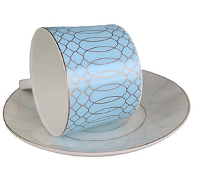 Azure Royale Imperial Bone China Tea Set - Hstrends