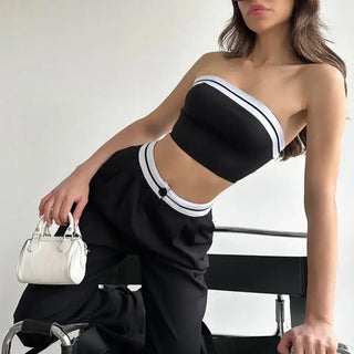 Strapless Activewear Matching Set