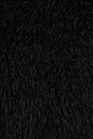 Banned Zafira Black Faux Fur Cropped Jacket - Hstrends