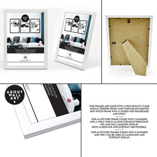 Bathroom Wall Prints | Set of 3 Botanical Wall art Prints - Hstrends