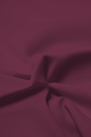 Bevis Long Sleeve Cotton T-shirt - Burgundy - Hstrends