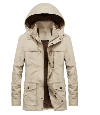 Men's Winter Fleece Thick Windbreaker Jacket