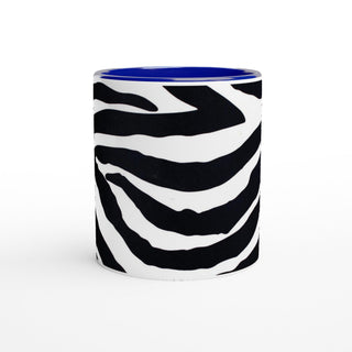 black and white Zebra print 11oz Ceramic Mug - Hstrends