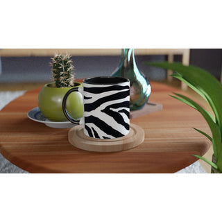 black and white Zebra print 11oz Ceramic Mug - Hstrends