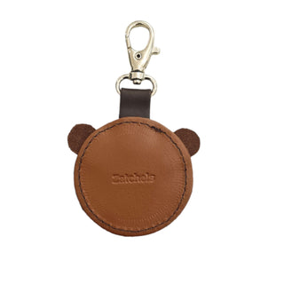 Brown Bear Handmade Leather Bag Charm - Hstrends