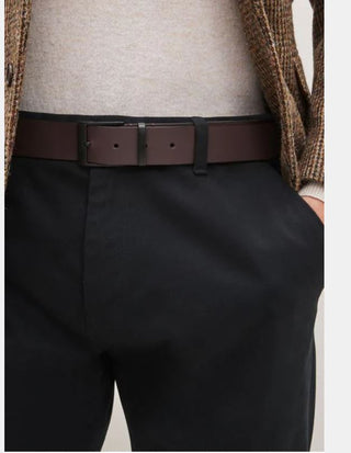 Brown Smooth Italian Leather Belt - Hstrends