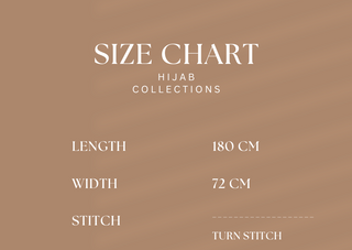 Non-See trough chiffon hijab: Mocca