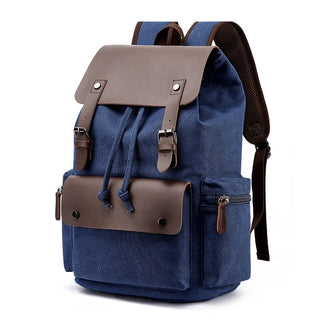Casual Canvas Dual - shoulder Computer Backpack unisex - Hstrends