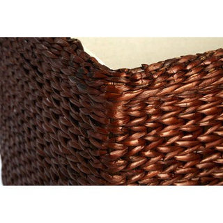 Cattail Leaf Ottoman Storage - Set of 2 - Hstrends