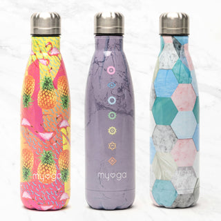 500ml Metal Water Bottles: Tropical