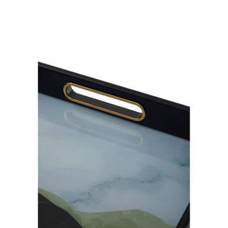 Celina Set Of Two Assorted Colour Rectangular Trays - Hstrends