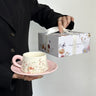 Pink gift box 007 style